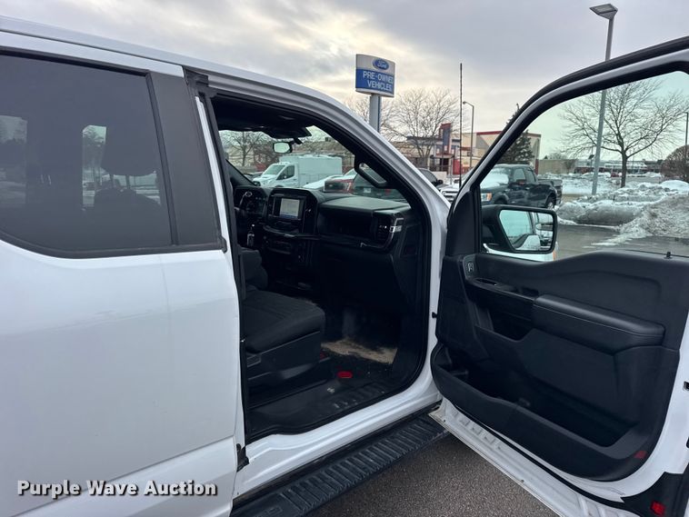 image for item ER0344 2022 Ford F150 SuperCab pickup truck