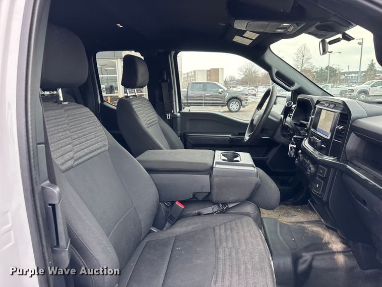 image for item ER0344 2022 Ford F150 SuperCab pickup truck