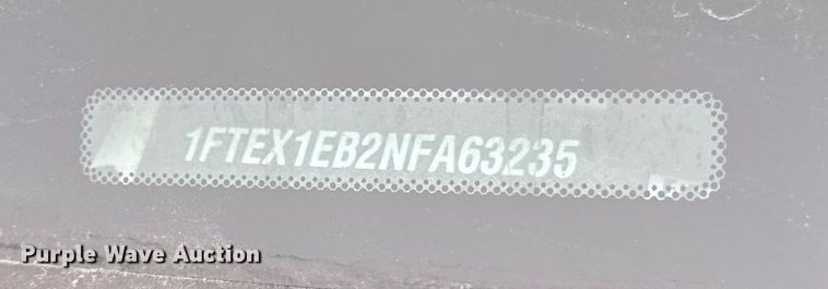 image for item ER0344 2022 Ford F150 SuperCab pickup truck