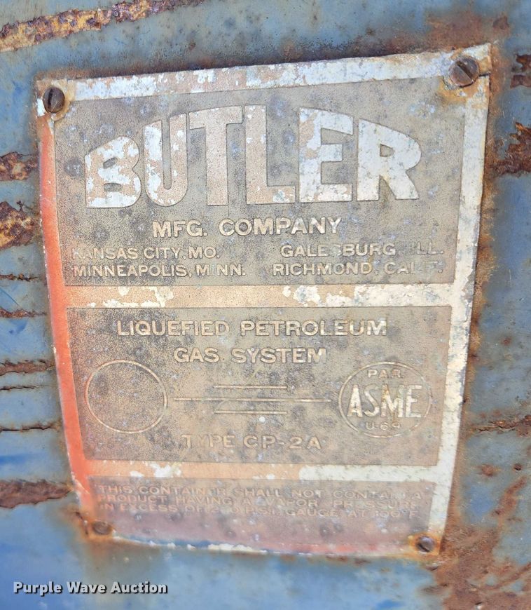 image for item ES2578 Butler propane tank
