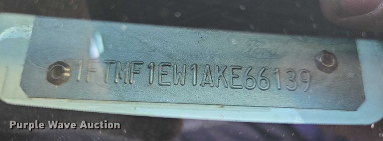 image for item ES2589 2010 Ford F150 pickup truck