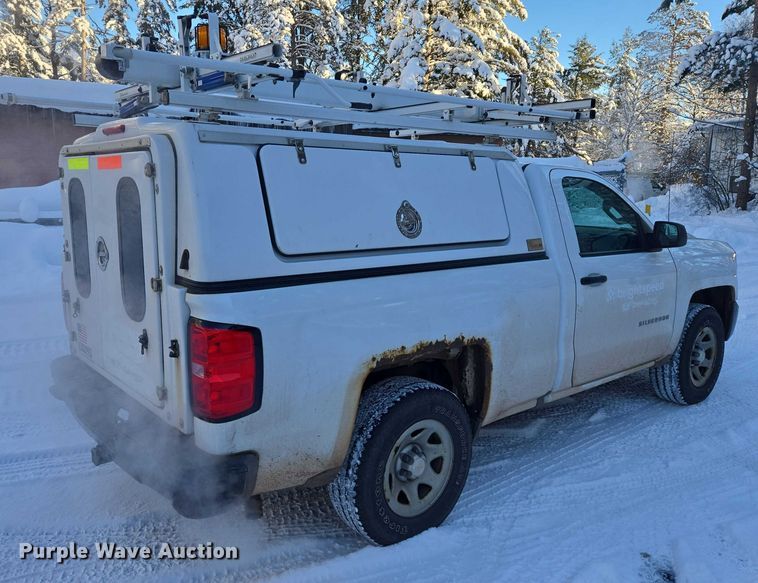 image for item ES2590 2016 Chevrolet Silverado 1500 pickup truck