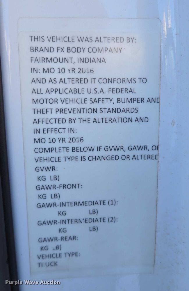 image for item ES2590 2016 Chevrolet Silverado 1500 pickup truck