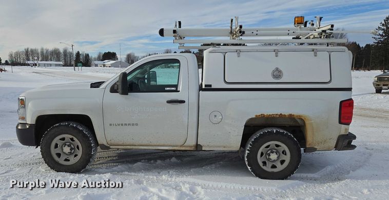 image for item ES2591 2016 Chevrolet Silverado 1500 pickup truck