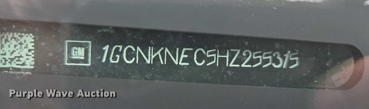 image for item ES2594 2017 Chevrolet Silverado 1500 pickup truck