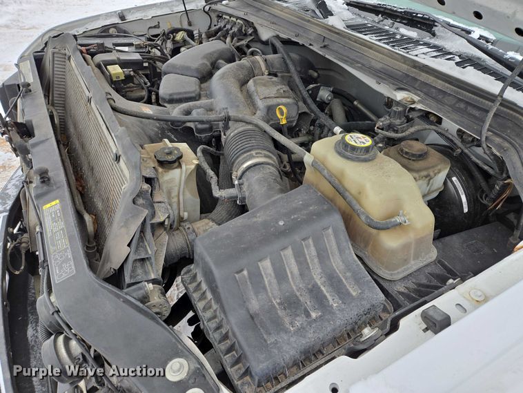 image for item ES2595 2008 Ford F250 Super Duty utility bed pickup truck