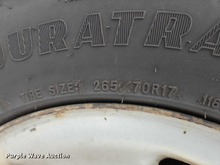 image for item ES2595 2008 Ford F250 Super Duty utility bed pickup truck