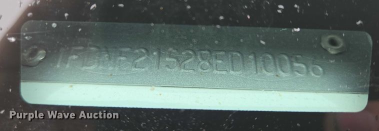 image for item ES2595 2008 Ford F250 Super Duty utility bed pickup truck