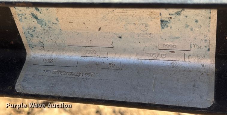 image for item ET4004 2007 Fastline utility trailer