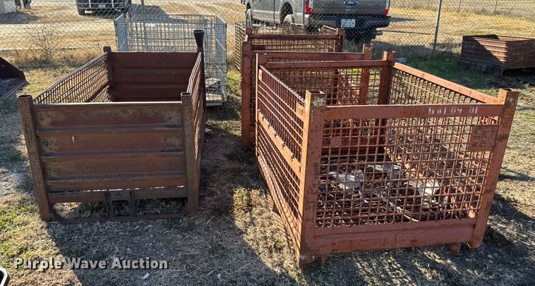 image for item ET4032 (7) metal bins