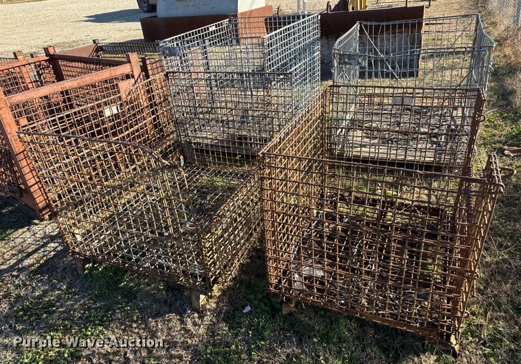 image for item ET4032 (7) metal bins