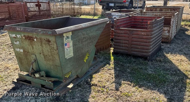 image for item ET4033 (9) metal bins