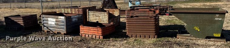 image for item ET4033 (9) metal bins