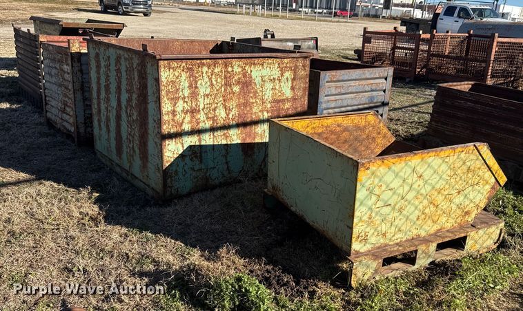 image for item ET4033 (9) metal bins