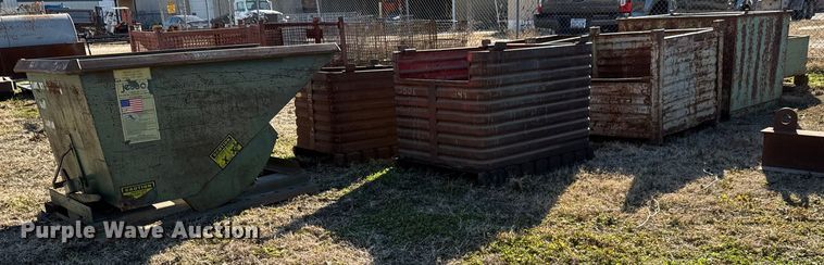 image for item ET4033 (9) metal bins