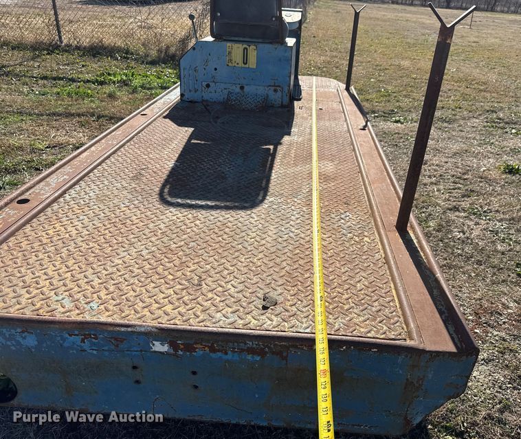 image for item ET4036 1979 Kalamazoo 2500B4LW Speed truck Utility cart