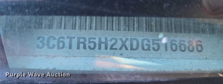 image for item ET5285 2013 RAM 2500 Crew Cab pickup truck