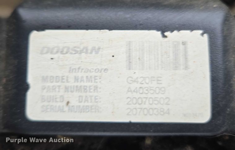 image for item ET5294 Doosan G25E-5 forklift