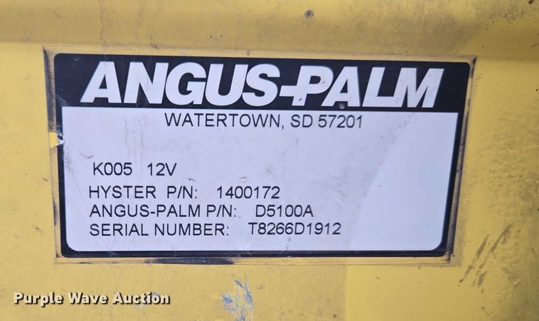 image for item ET5295 Hyster H90XMS forklift