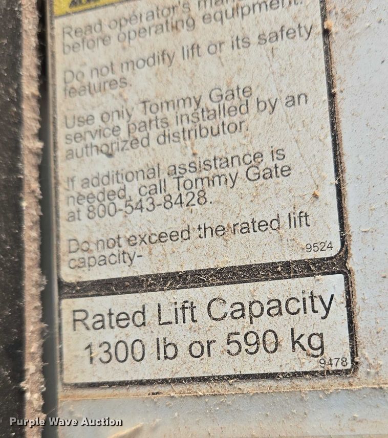 image for item ET5311 Tommy Gates CO. lift