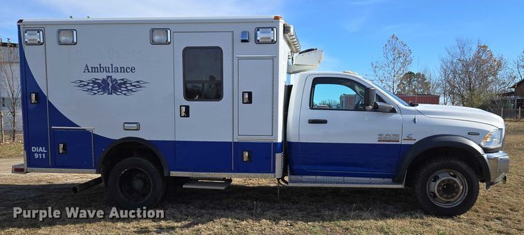 image for item ET5327 2014 RAM 4500HD ambulance