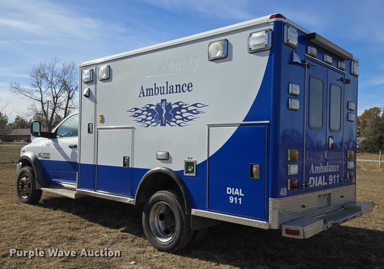 image for item ET5327 2014 RAM 4500HD ambulance