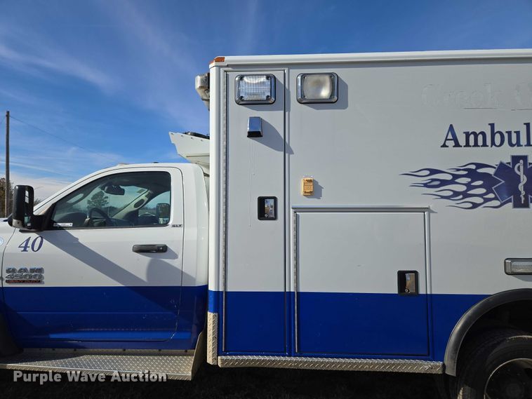 image for item ET5327 2014 RAM 4500HD ambulance