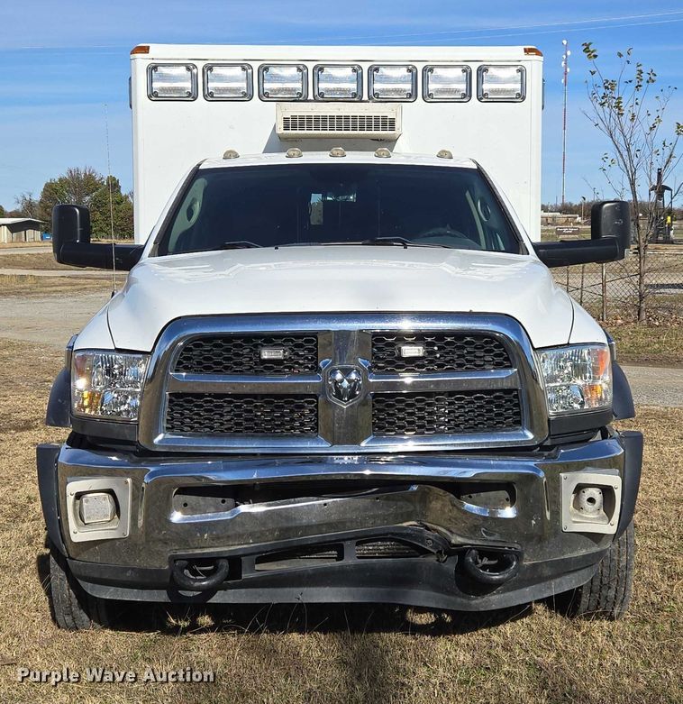 image for item ET5328 2016 RAM 4500HD ambulance