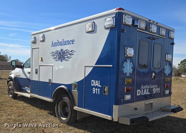 image for item ET5328 2016 RAM 4500HD ambulance