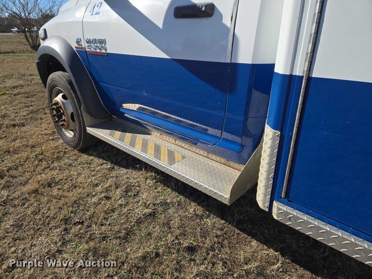 image for item ET5329 2015 RAM 4500HD ambulance