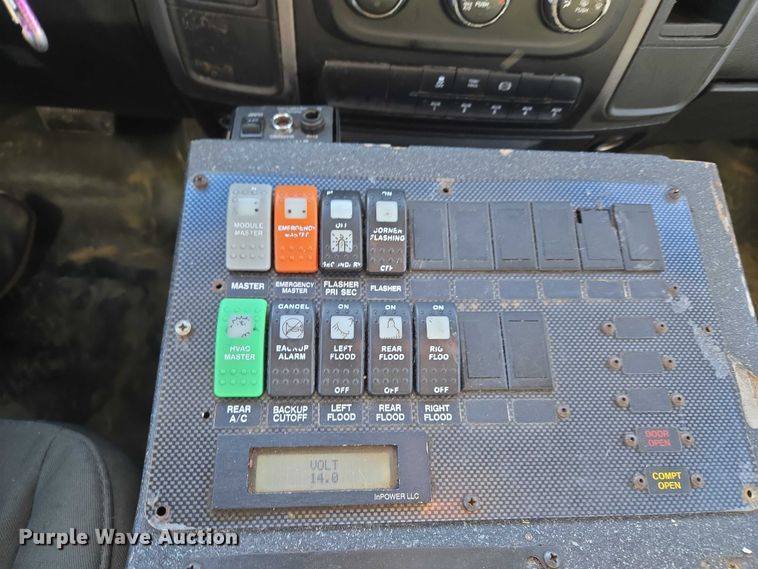 image for item ET5329 2015 RAM 4500HD ambulance