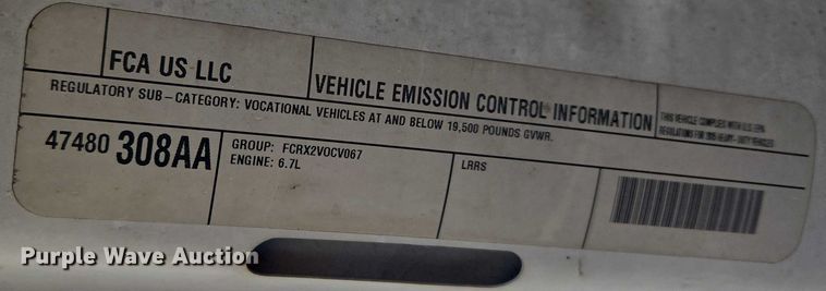 image for item ET5329 2015 RAM 4500HD ambulance