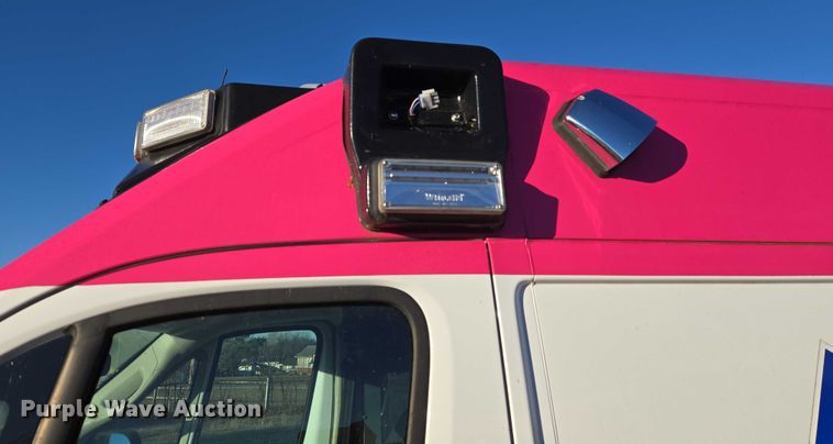image for item ET5333 2018 RAM ProMaster 3500 ambulance