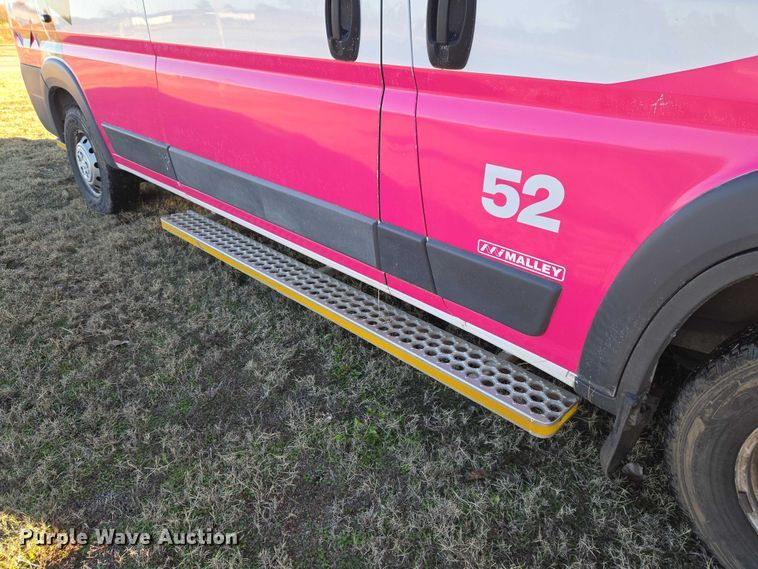 image for item ET5333 2018 RAM ProMaster 3500 ambulance