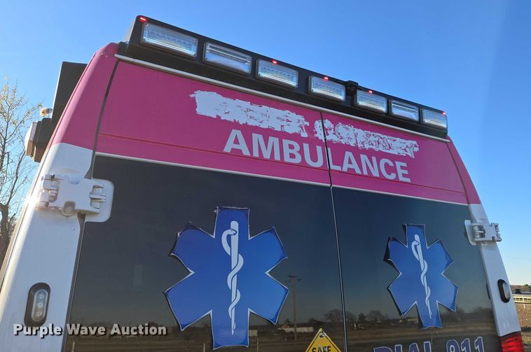 image for item ET5333 2018 RAM ProMaster 3500 ambulance