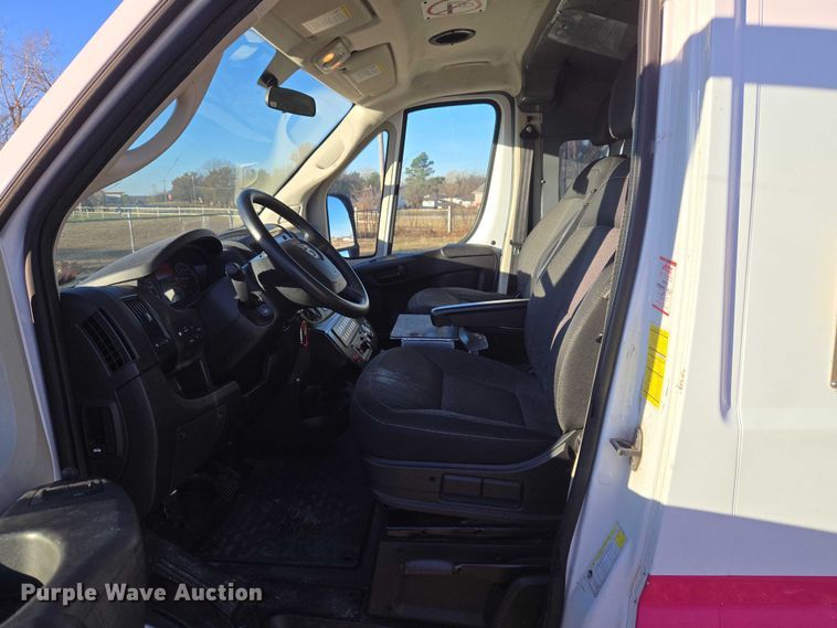 image for item ET5333 2018 RAM ProMaster 3500 ambulance