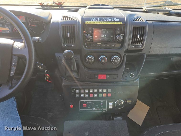 image for item ET5333 2018 RAM ProMaster 3500 ambulance