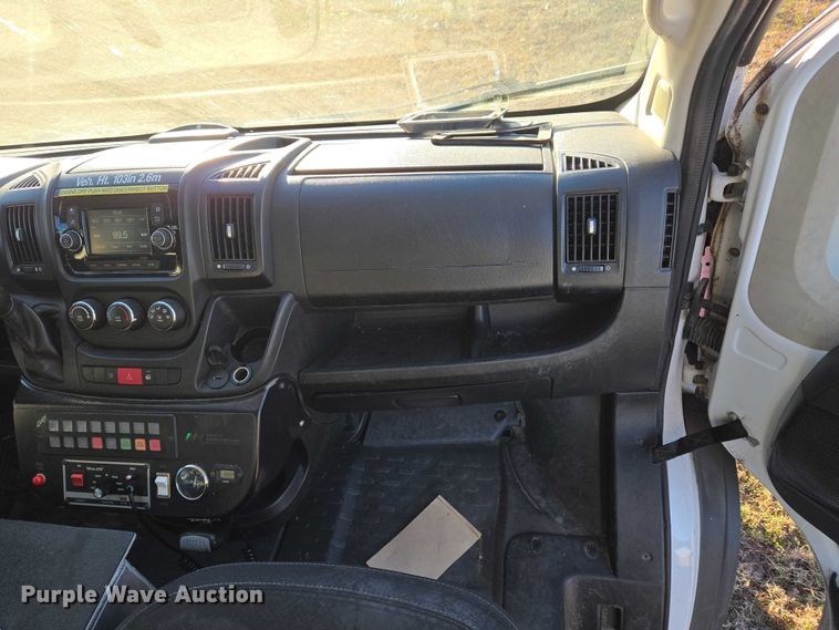 image for item ET5333 2018 RAM ProMaster 3500 ambulance