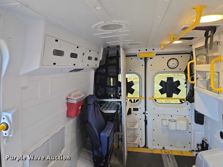 image for item ET5333 2018 RAM ProMaster 3500 ambulance