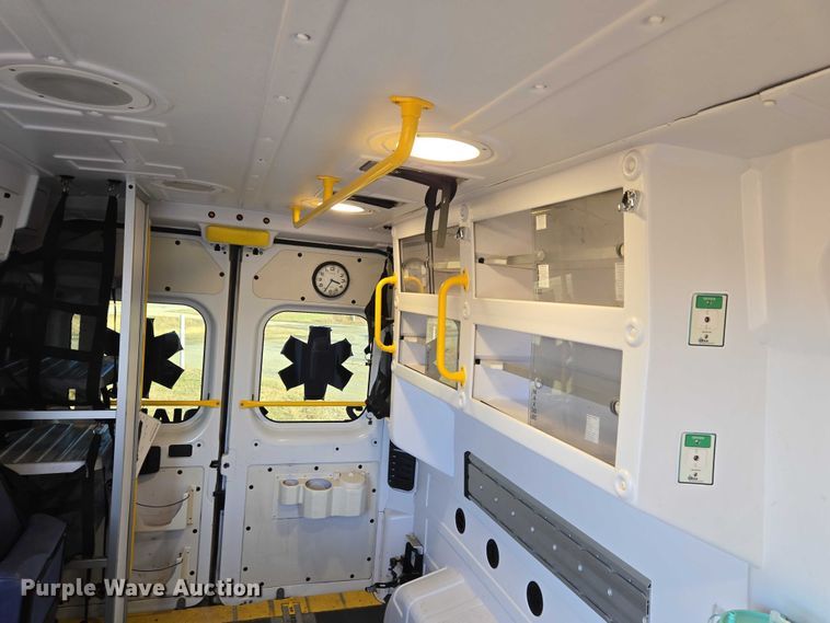 image for item ET5333 2018 RAM ProMaster 3500 ambulance