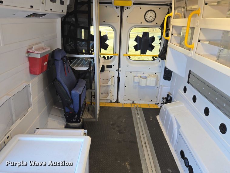 image for item ET5333 2018 RAM ProMaster 3500 ambulance