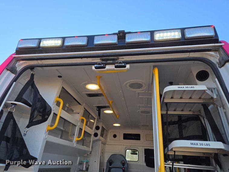 image for item ET5333 2018 RAM ProMaster 3500 ambulance