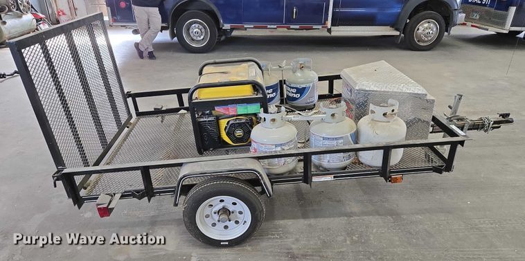 image for item ET5334 2019 Carry-On Trailer Corp. 5X8G utility trailer