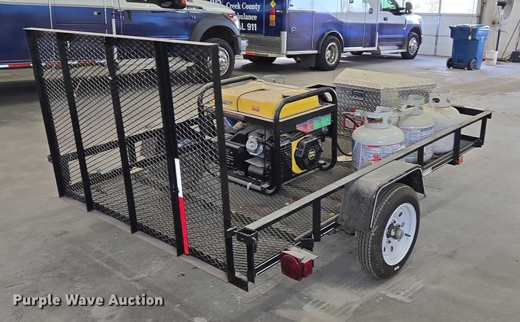 image for item ET5334 2019 Carry-On Trailer Corp. 5X8G utility trailer