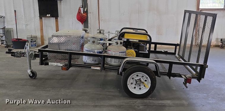 image for item ET5334 2019 Carry-On Trailer Corp. 5X8G utility trailer