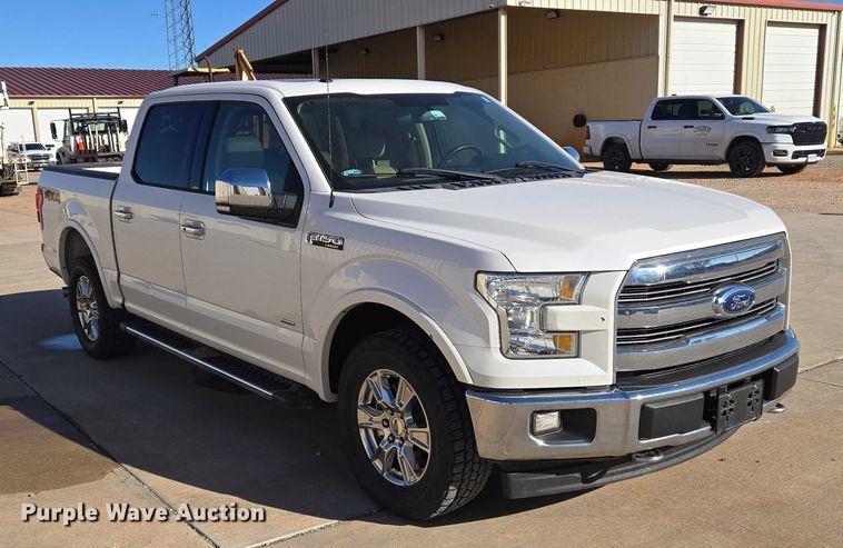 image for item ET5349 2017 Ford F150 SuperCrew pickup truck
