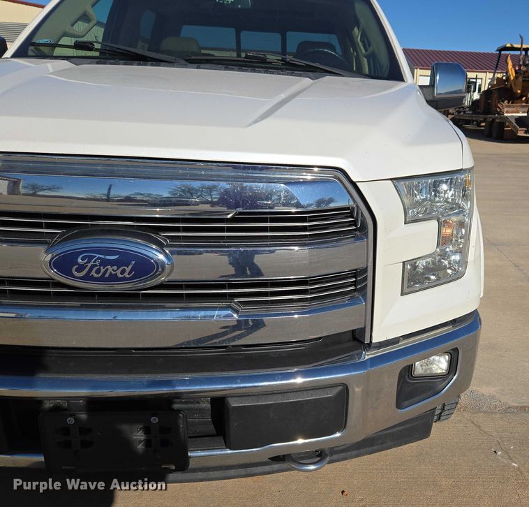 image for item ET5349 2017 Ford F150 SuperCrew pickup truck