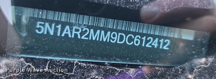 image for item ET5352 2013 Nissan Pathfinder SUV