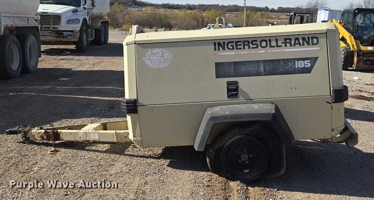image for item ET5396 (2) Ingersoll Rand 185 air compressors