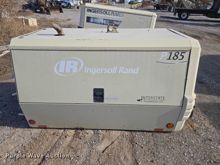 image for item ET5396 (2) Ingersoll Rand 185 air compressors